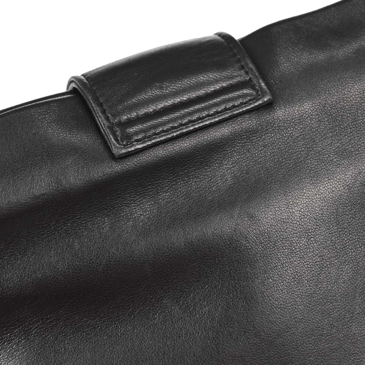 Chanel 2013-2014 Black Lambskin Clutch Bag