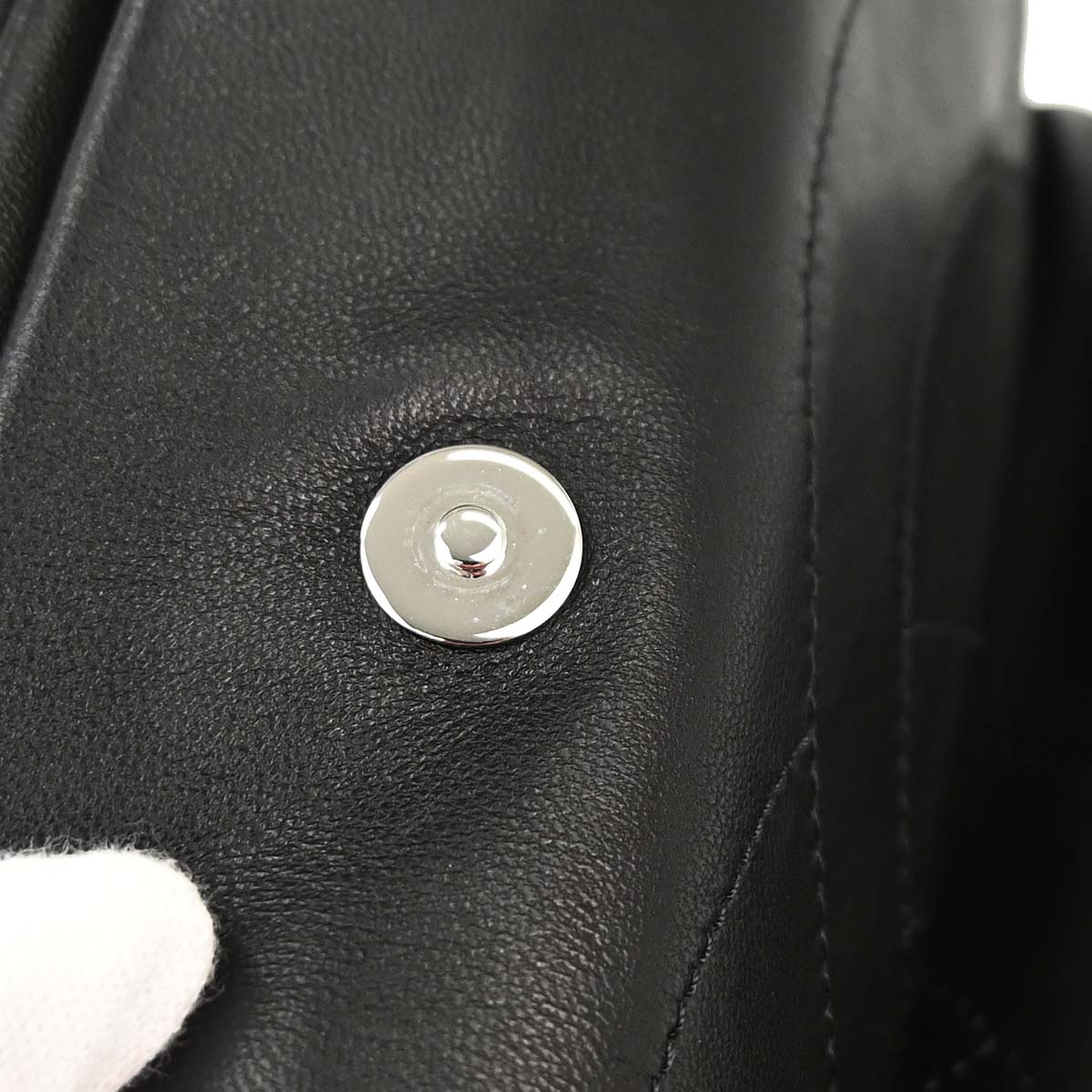 Chanel 2013-2014 Black Lambskin Clutch Bag