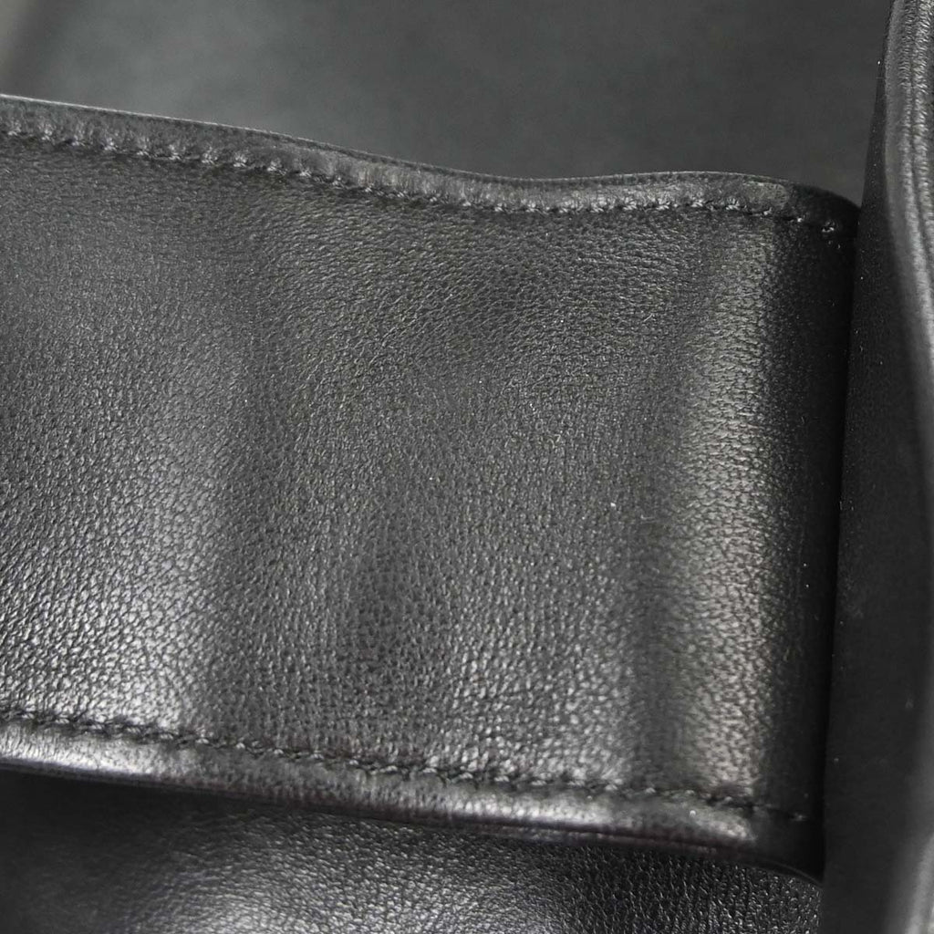 Chanel 2013-2014 Black Lambskin Clutch Bag