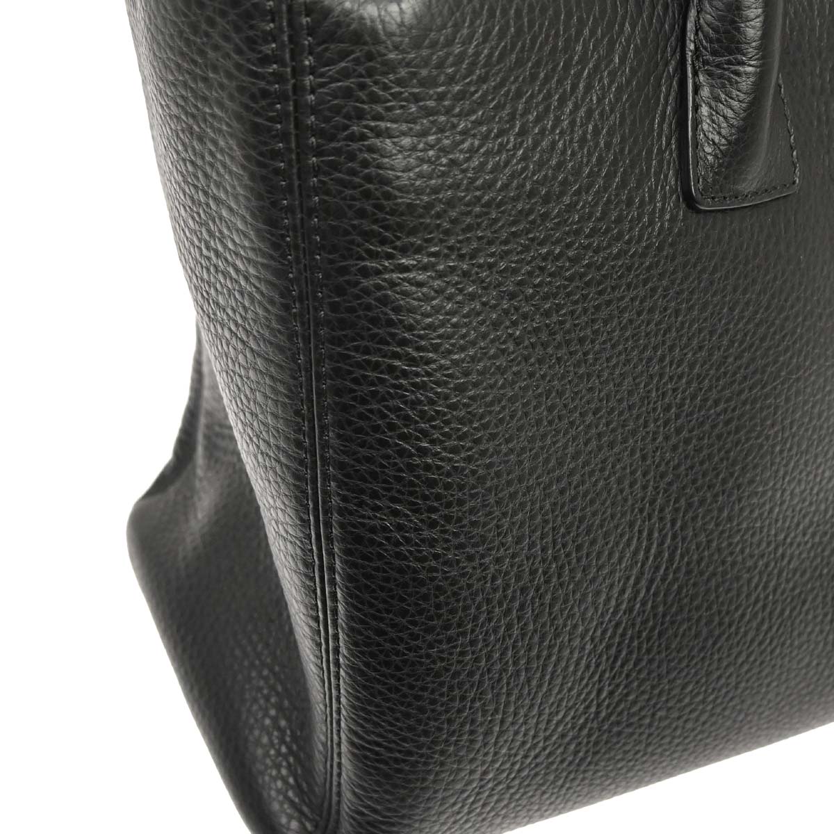 Chanel 2014 Black Deerskin Executive Cerf 2way Shoulder Tote Bag