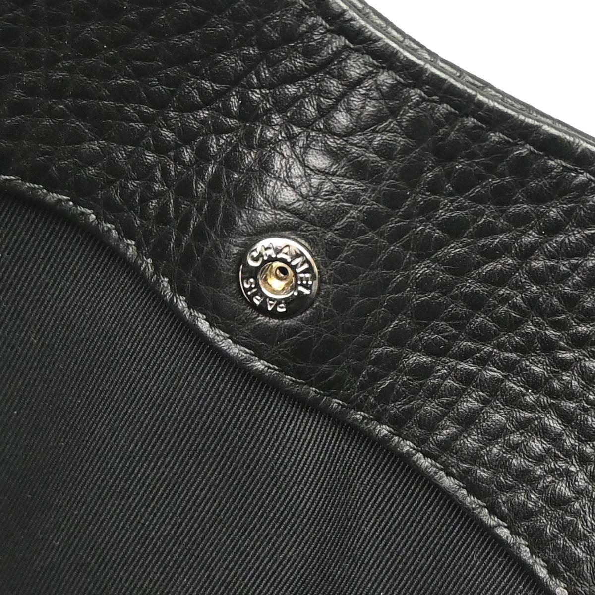 Chanel 2014 Black Deerskin Executive Cerf 2way Shoulder Tote Bag