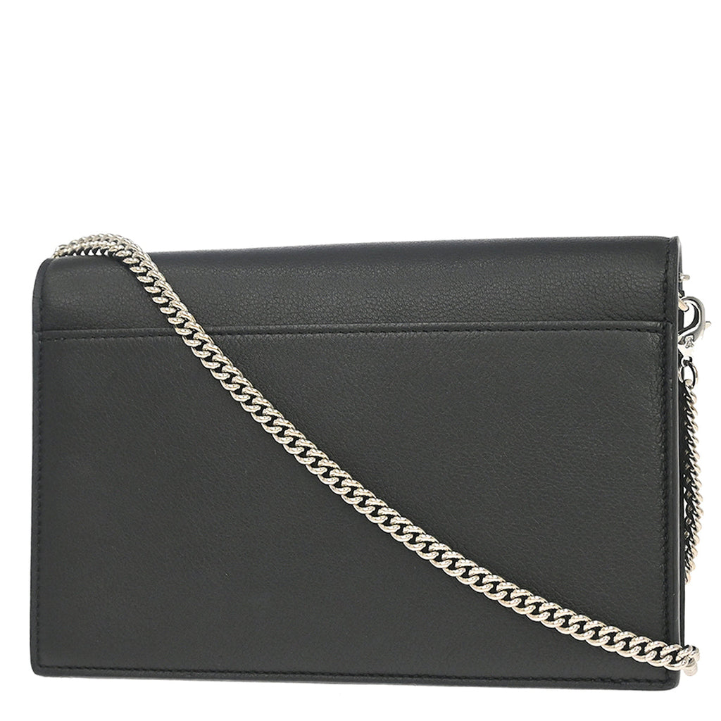 Louis Vuitton 2019 Black Calfskin Pochette Lockme Shoulder Bag M63471