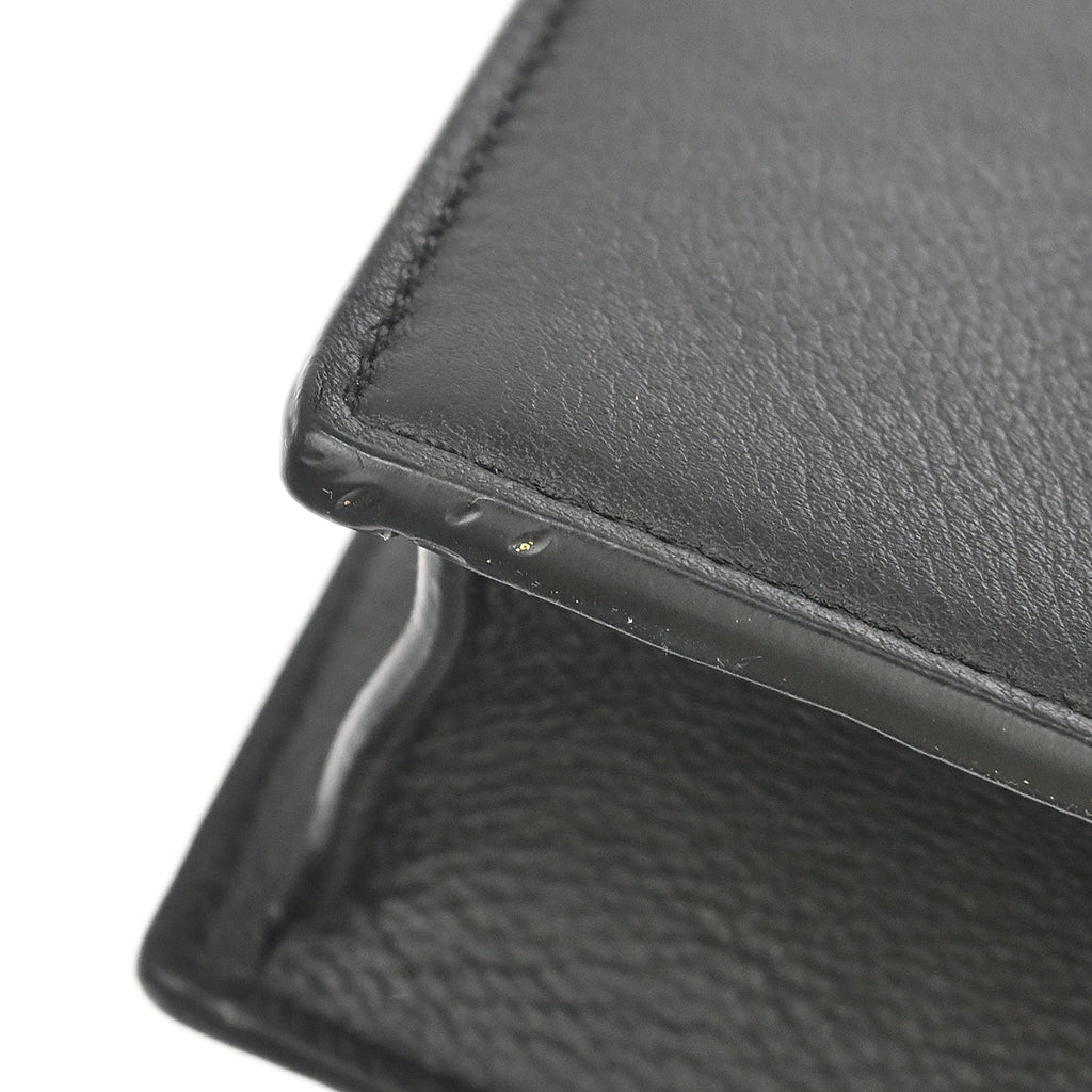 Louis Vuitton 2019 Black Calfskin Pochette Lockme Shoulder Bag M63471