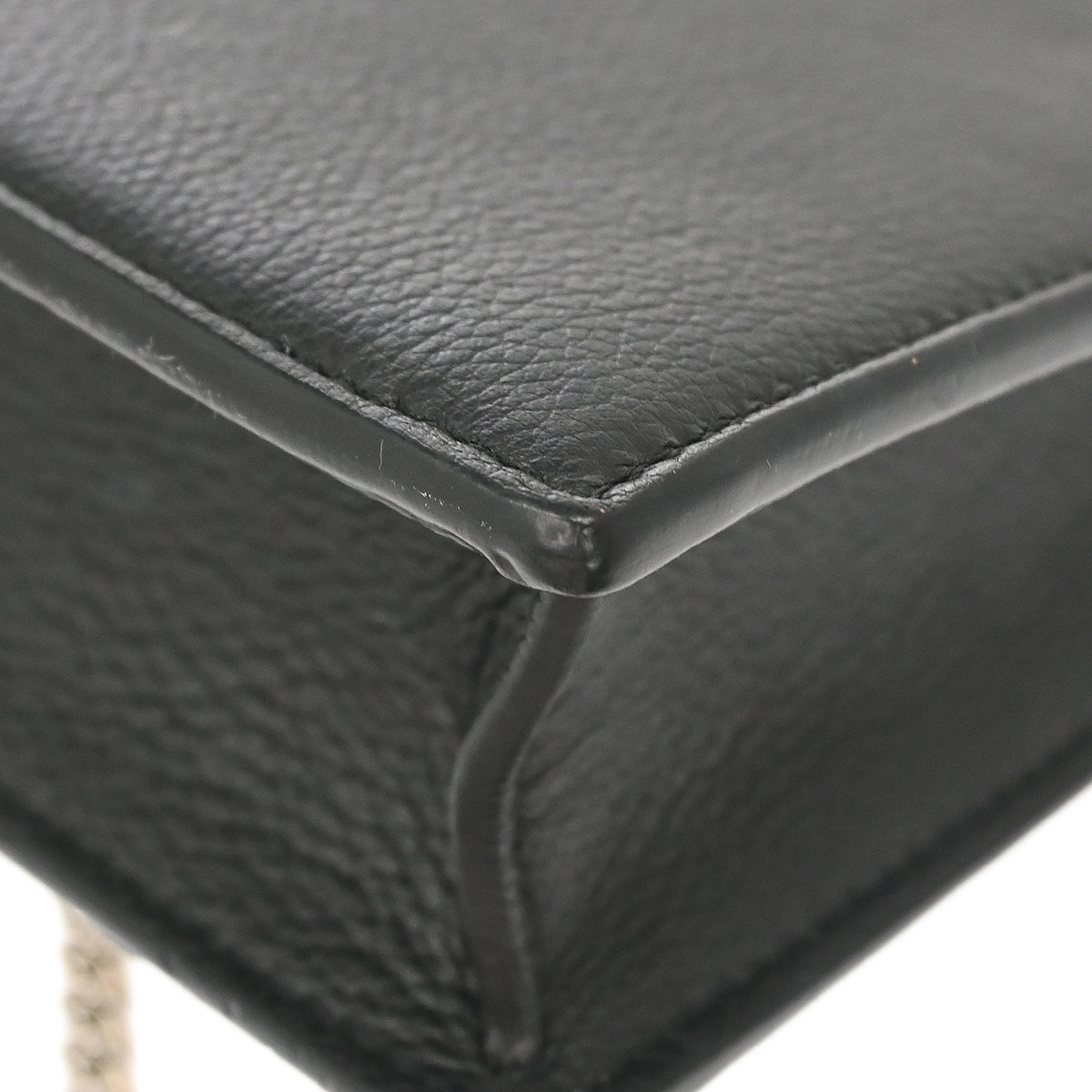 Louis Vuitton 2019 Black Calfskin Pochette Lockme Shoulder Bag M63471