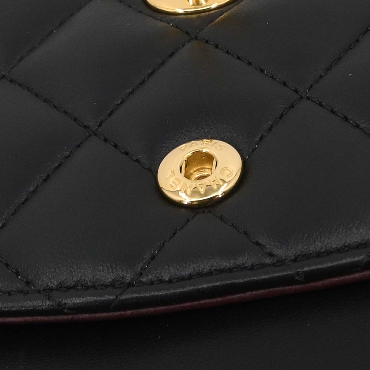 Chanel 2018-2019 Black Lambskin Medium Classic Double Flap Shoulder Bag