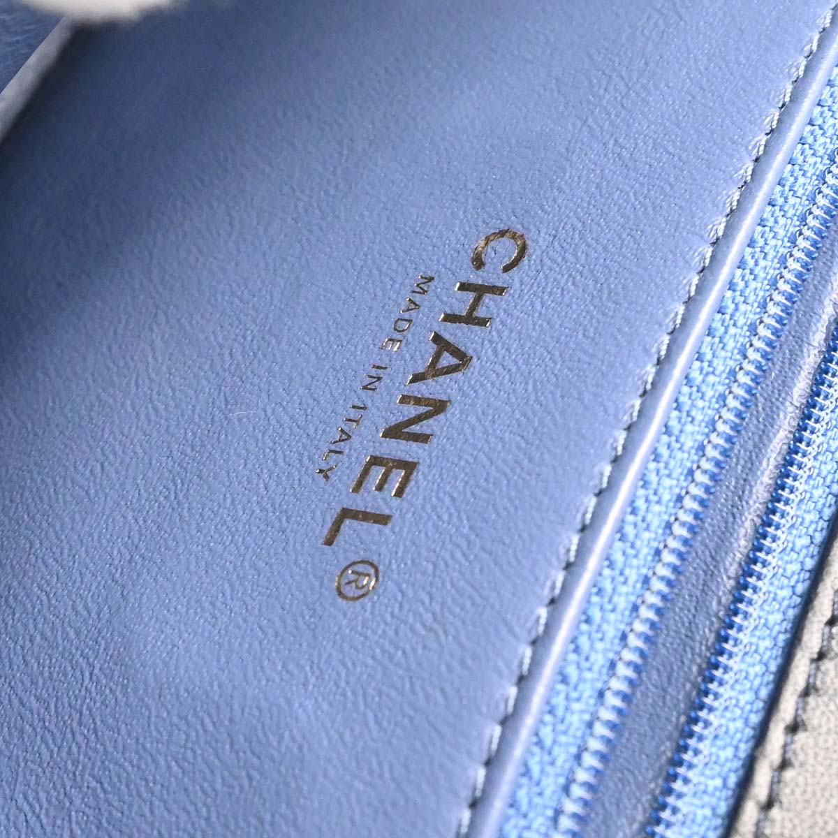 Chanel Navy Caviar Skin Filigree Flap Bag Shoulder Bag