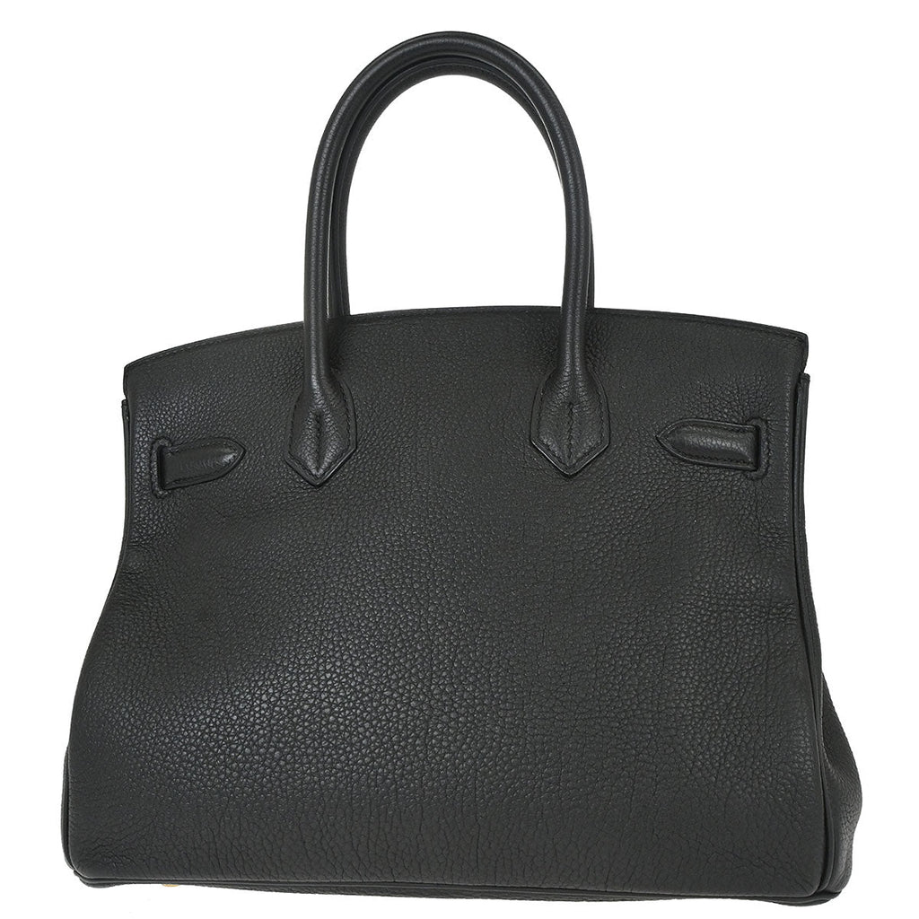 Hermes 2016 Black Togo Birkin 30 Handbag