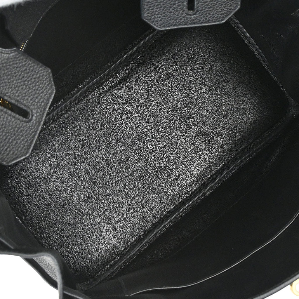 Hermes 2016 Black Togo Birkin 30 Handbag
