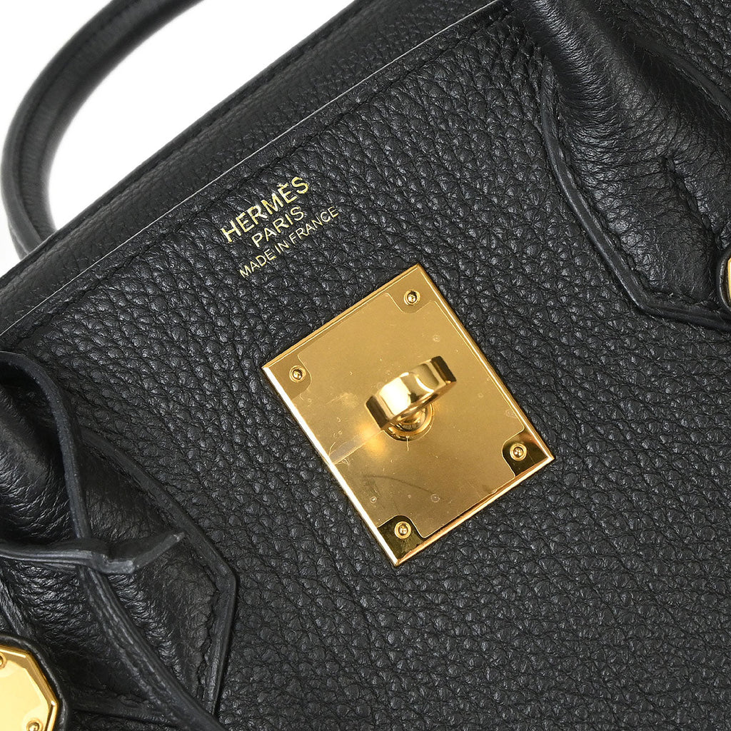 Hermes 2016 Black Togo Birkin 30 Handbag