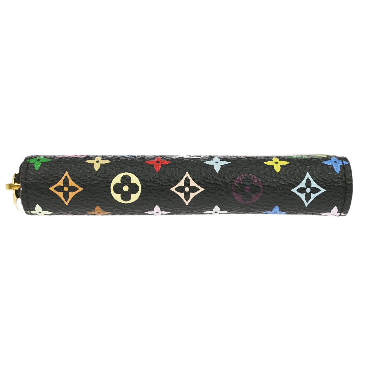 Louis Vuitton 2012 Black Multicolor Zippy Coin Purse Wallet M93740