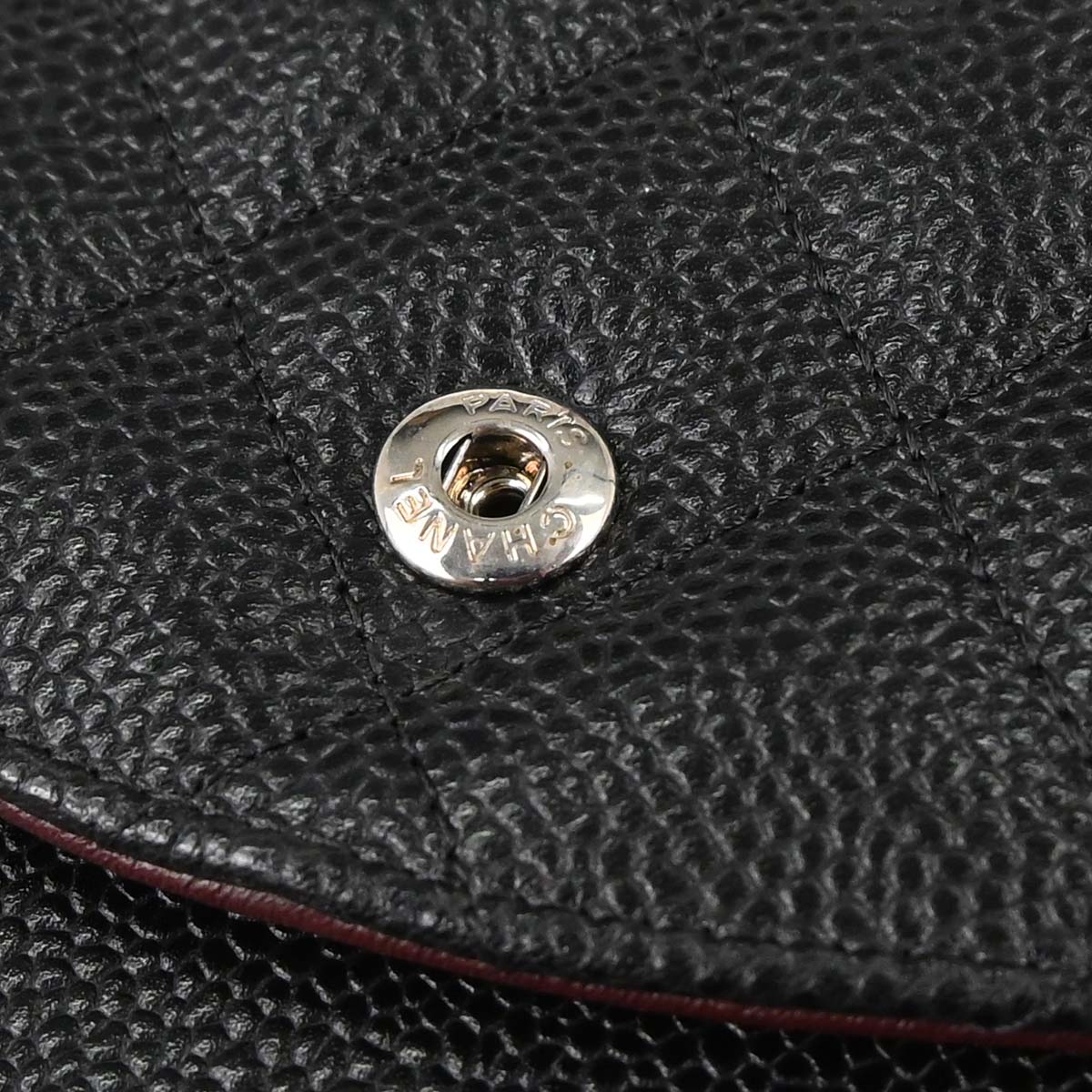 Chanel 2016-2017 Black Caviar Skin Jumbo Classic Double Flap Shoulder Bag