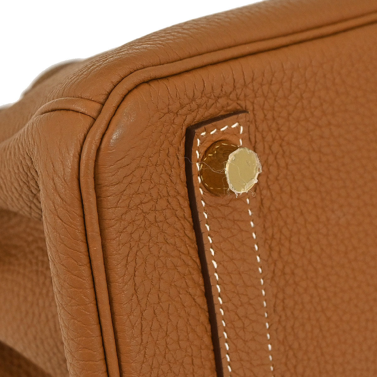 Hermes Gold Togo Birkin 25 Handbag