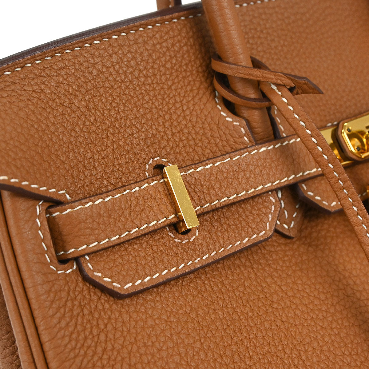 Hermes Gold Togo Birkin 25 Handbag