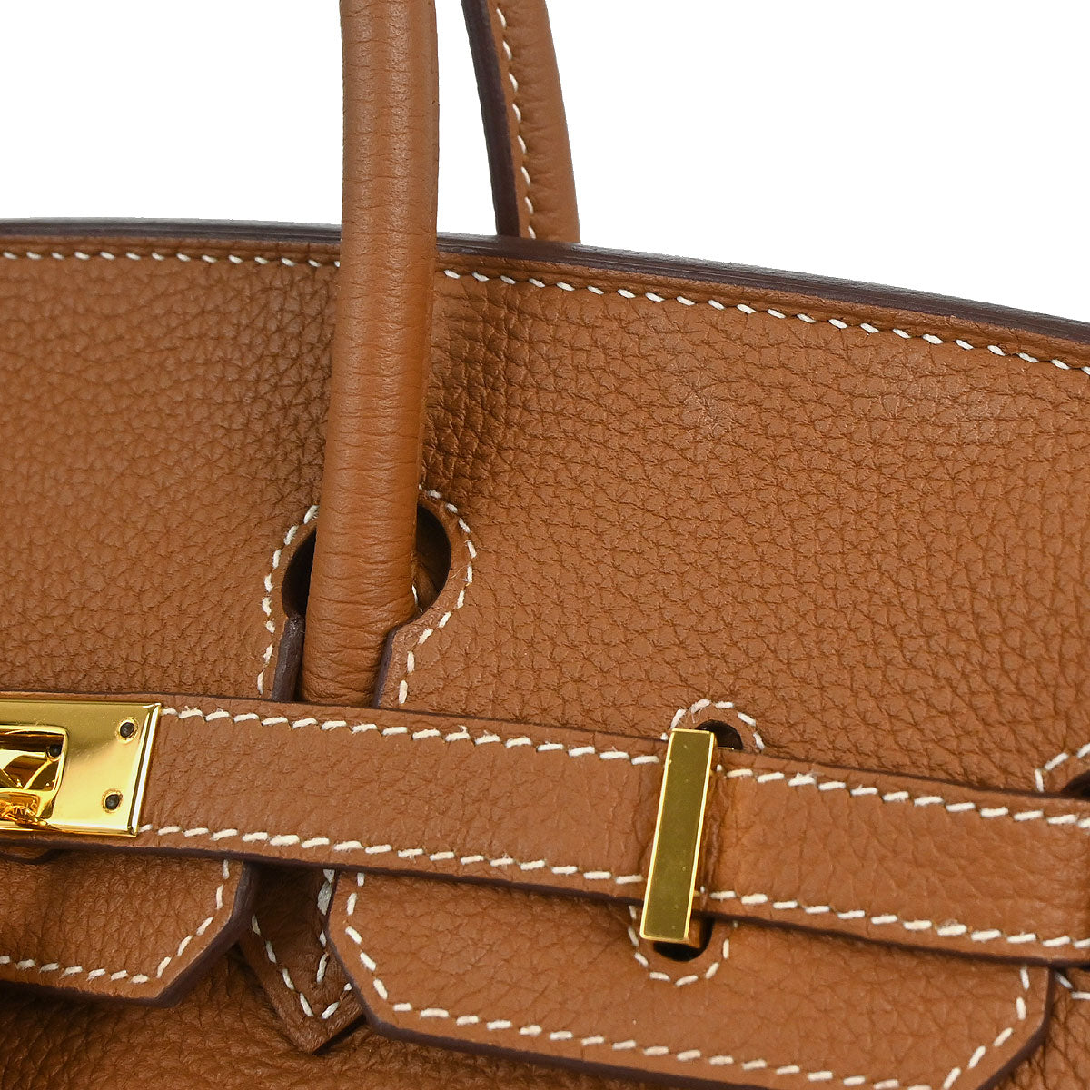 Hermes Gold Togo Birkin 25 Handbag