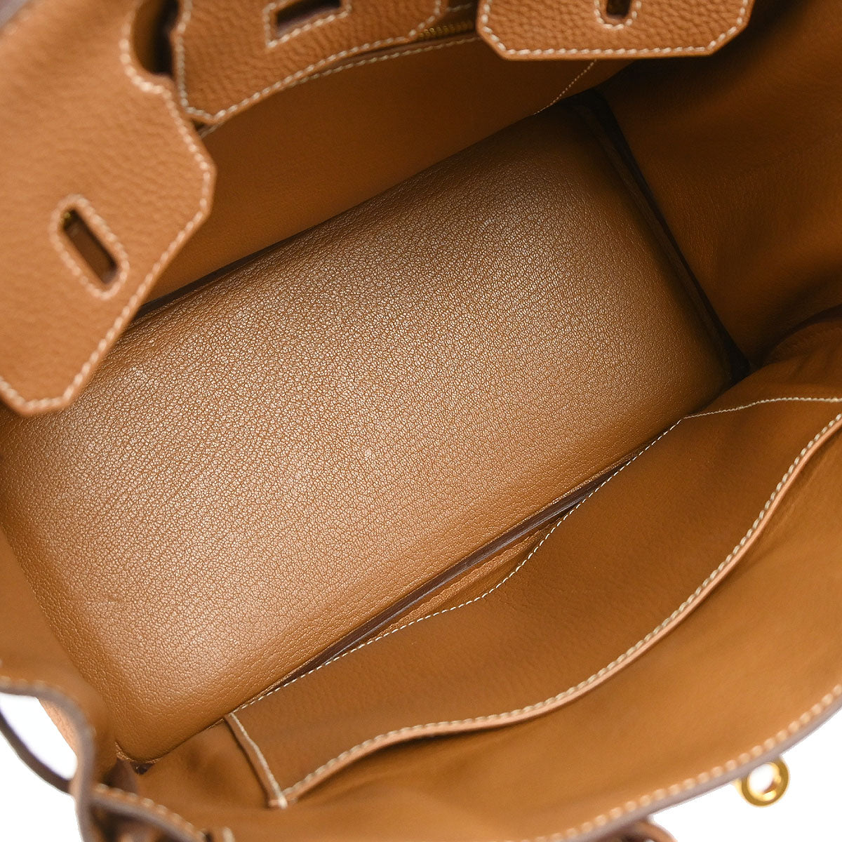 Hermes Gold Togo Birkin 25 Handbag