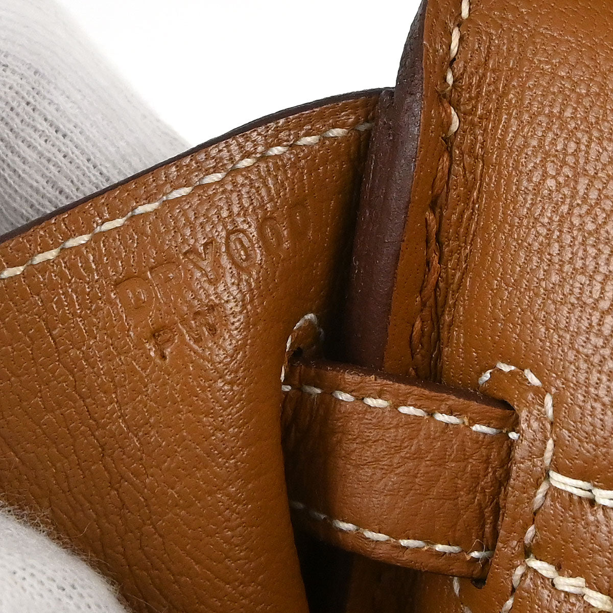 Hermes Gold Togo Birkin 25 Handbag