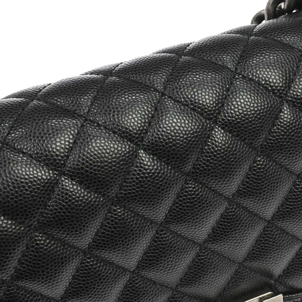 Boy Chanel Black Caviar Skin Small Chain Shoulder Bag