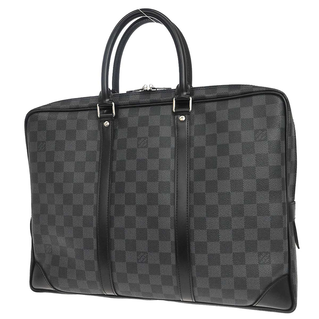 Louis Vuitton Damier Porte Documents Voyage Handbag N41125