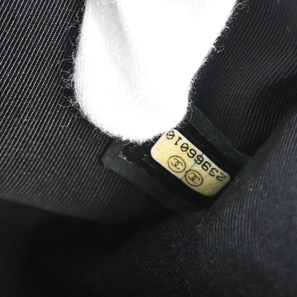 Boy Chanel Black Lambskin Chevron Medium Double Chain Shoulder Bag