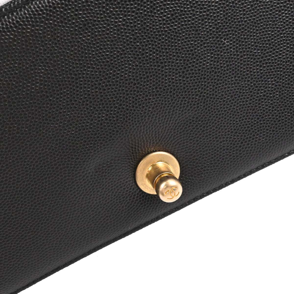 Boy Chanel 2019 Black Caviar Skin Small Chain Shoulder Bag
