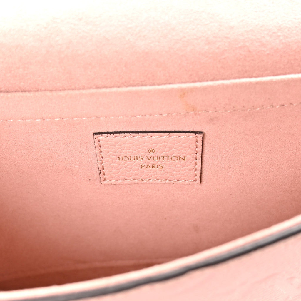 Louis Vuitton Empreinte Pochette Felicie Chain Wallet Rose Poudre