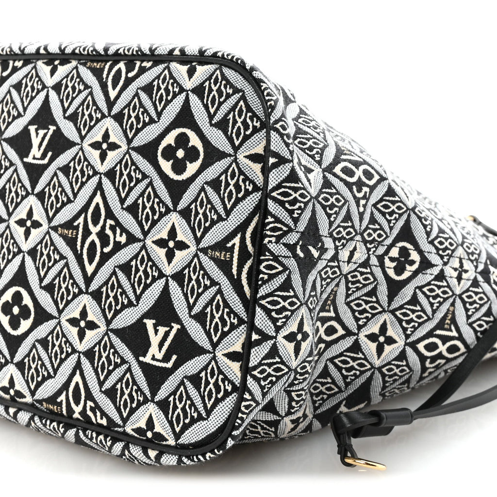 Louis Vuitton Jacquard Since 1854 Neverfull MM Grey