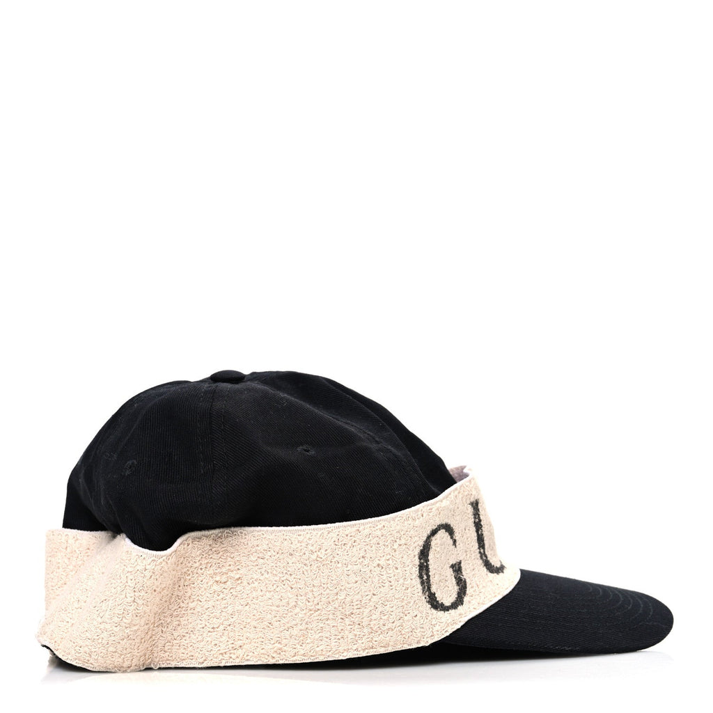 Gucci Gabardine Gucci Headband Baseball Hat L Black