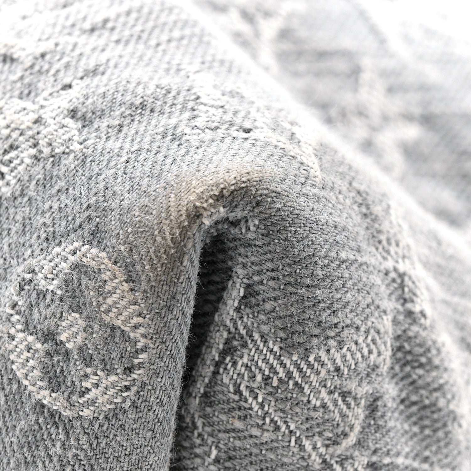 Louis Vuitton Monogram Denim CarryAll MM Washed Grey