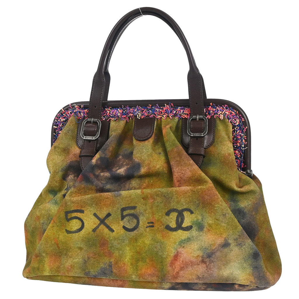 Chanel Graffiti On The Pavement Bowling Bag