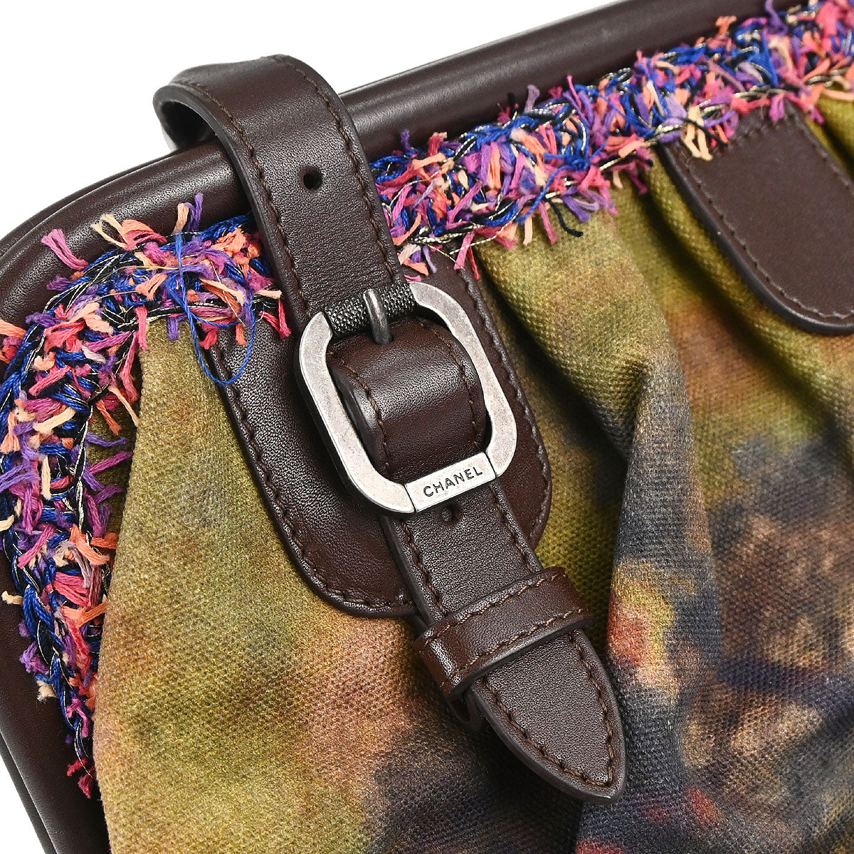 Chanel Graffiti On The Pavement Bowling Bag