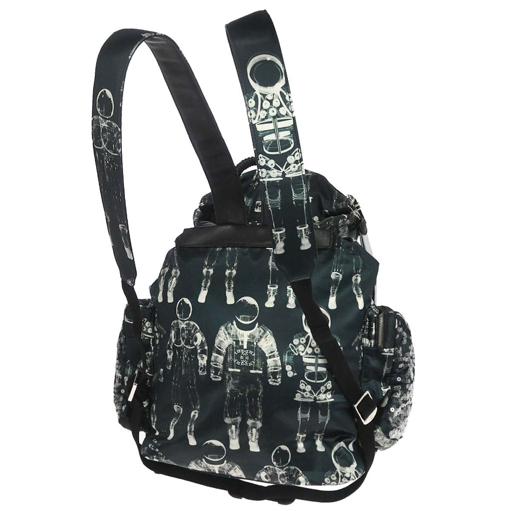 Chanel Navy Nylon Sequins Astronaut Essentials Backpack