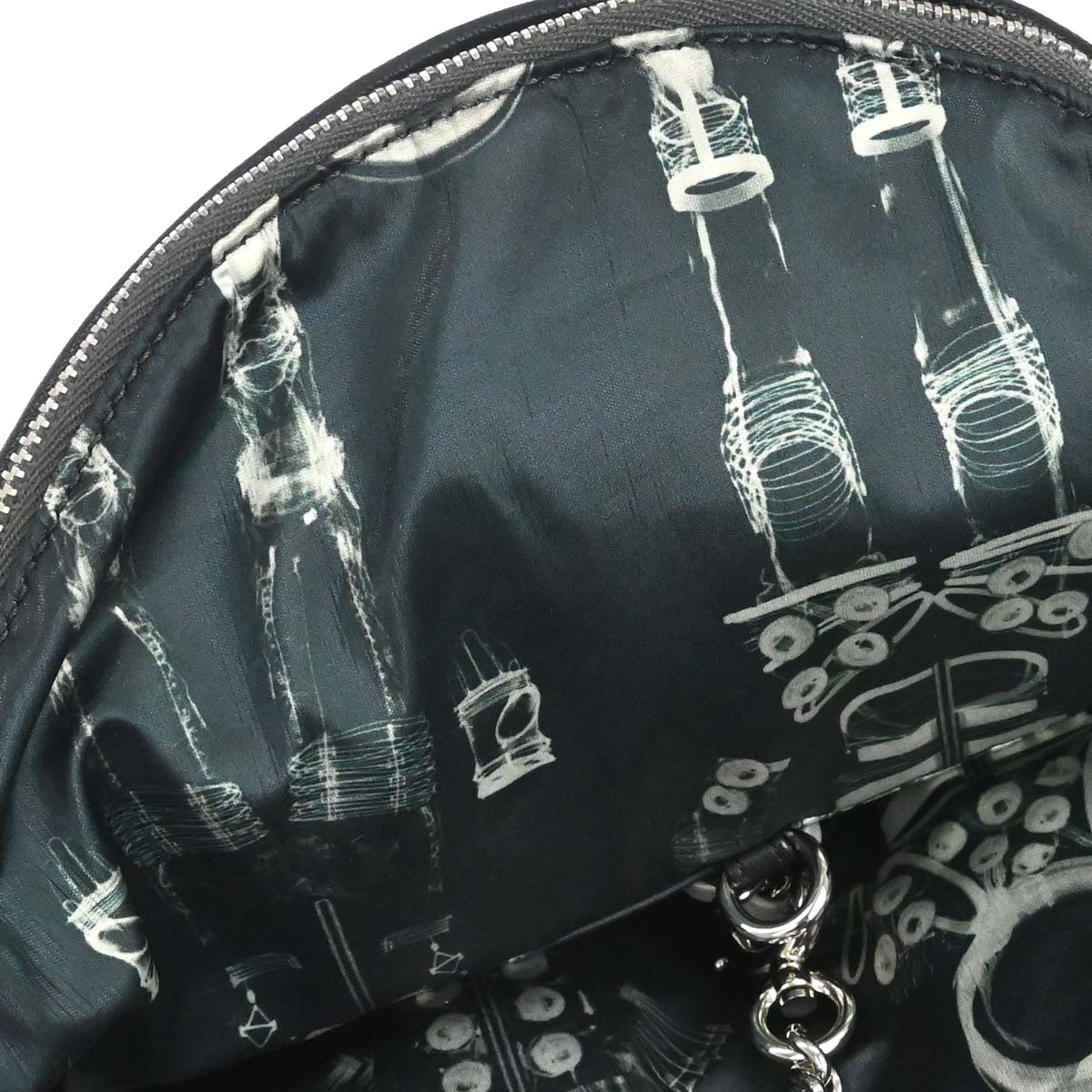 Chanel Navy Nylon Sequins Astronaut Essentials Backpack