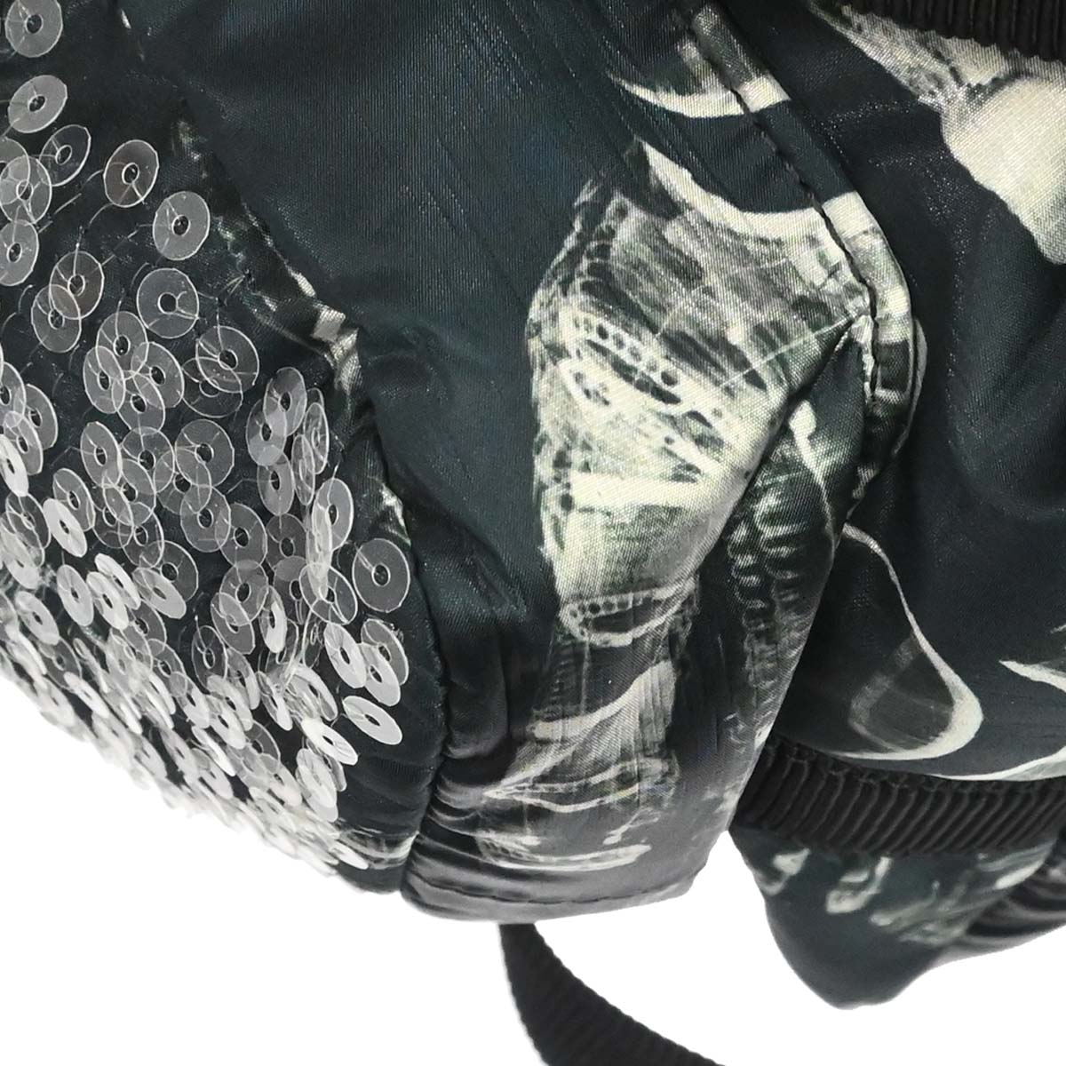 Chanel Navy Nylon Sequins Astronaut Essentials Backpack