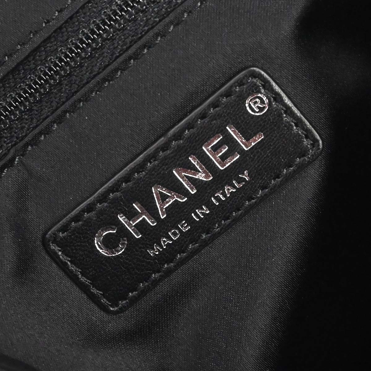 Chanel Navy Nylon Sequins Astronaut Essentials Backpack