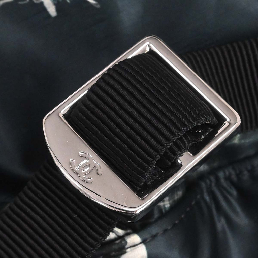 Chanel Navy Nylon Sequins Astronaut Essentials Backpack