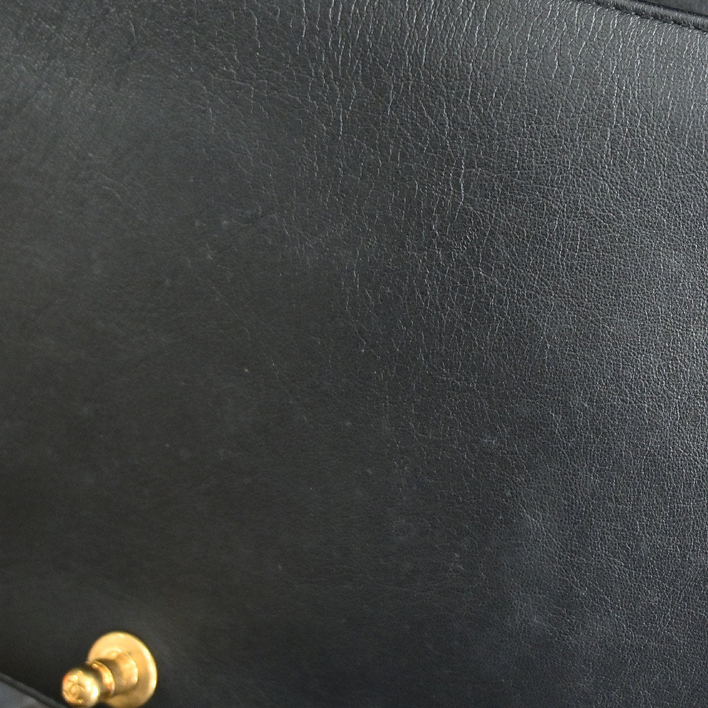 Boy Chanel Black Lambskin Large Shoulder Bag