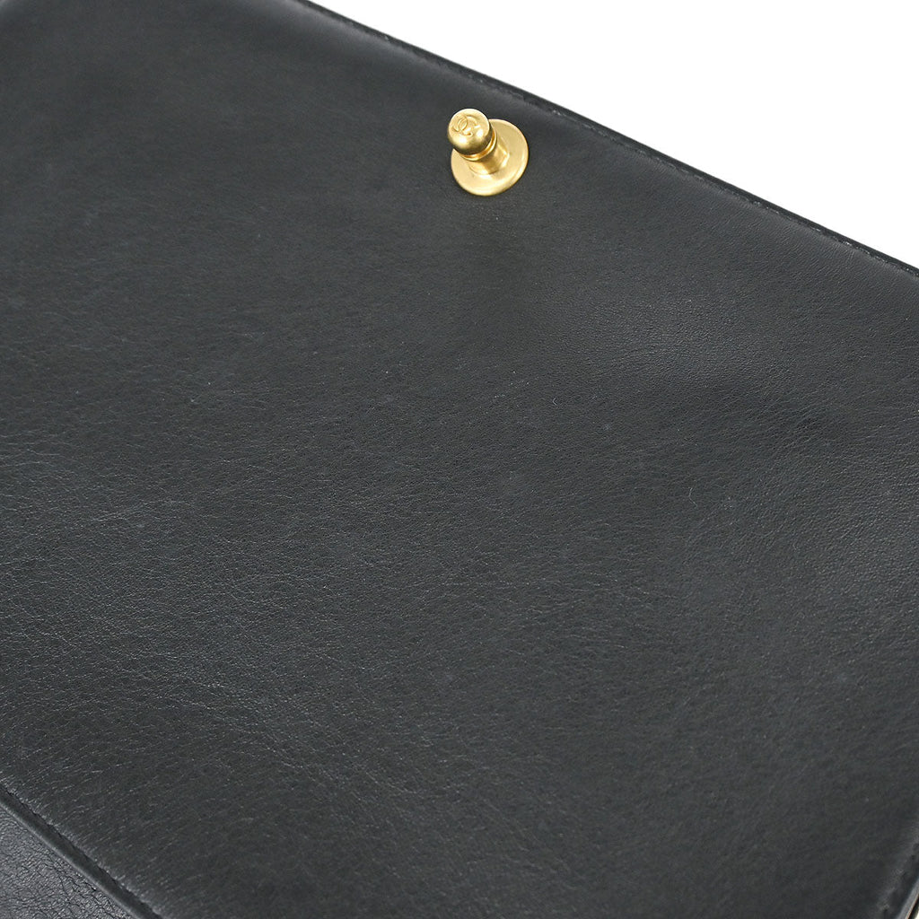 Boy Chanel Black Lambskin Large Shoulder Bag