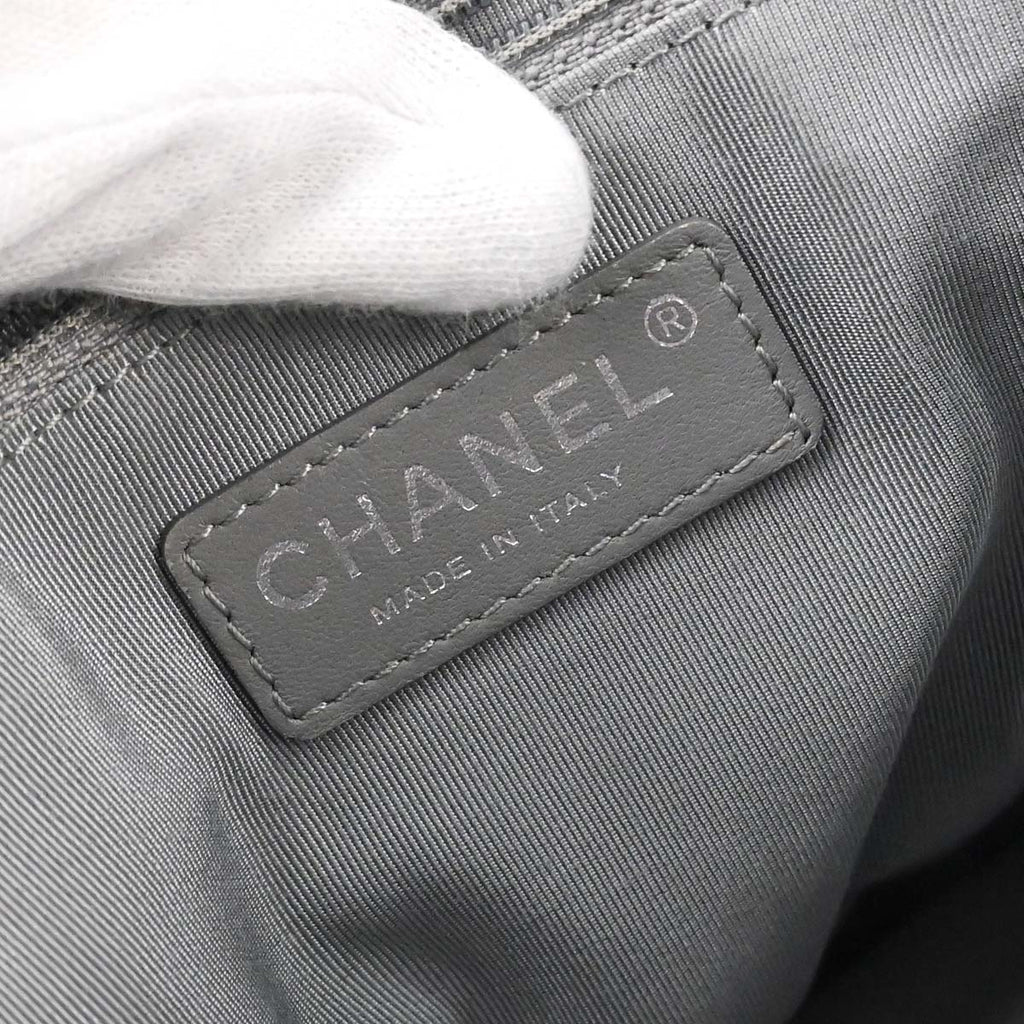 Chanel Navy Lambskin Coco Pleats Flap Bag Shoulder Bag