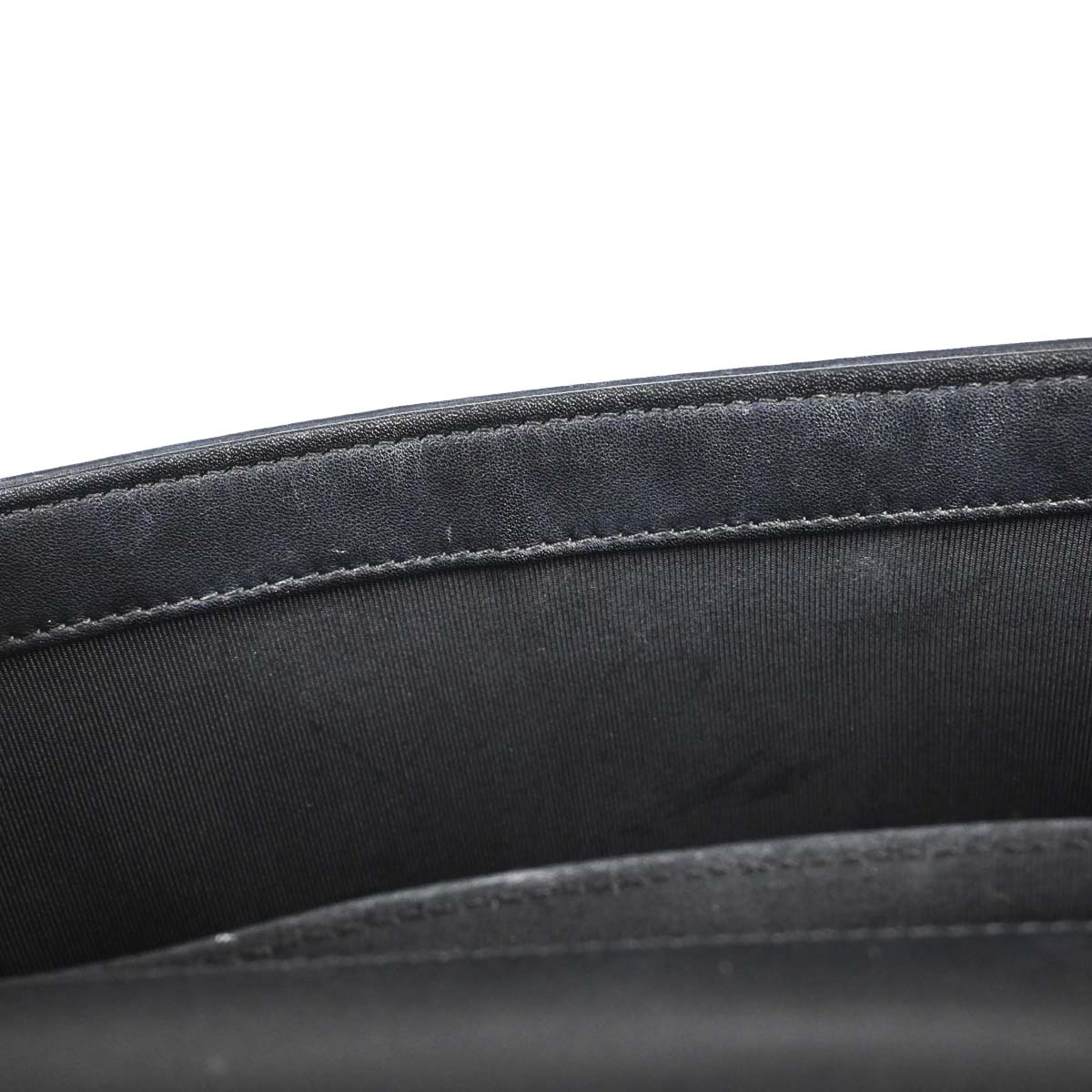 Boy Chanel 2018 Black Lambskin Medium Double Chain Shoulder Bag
