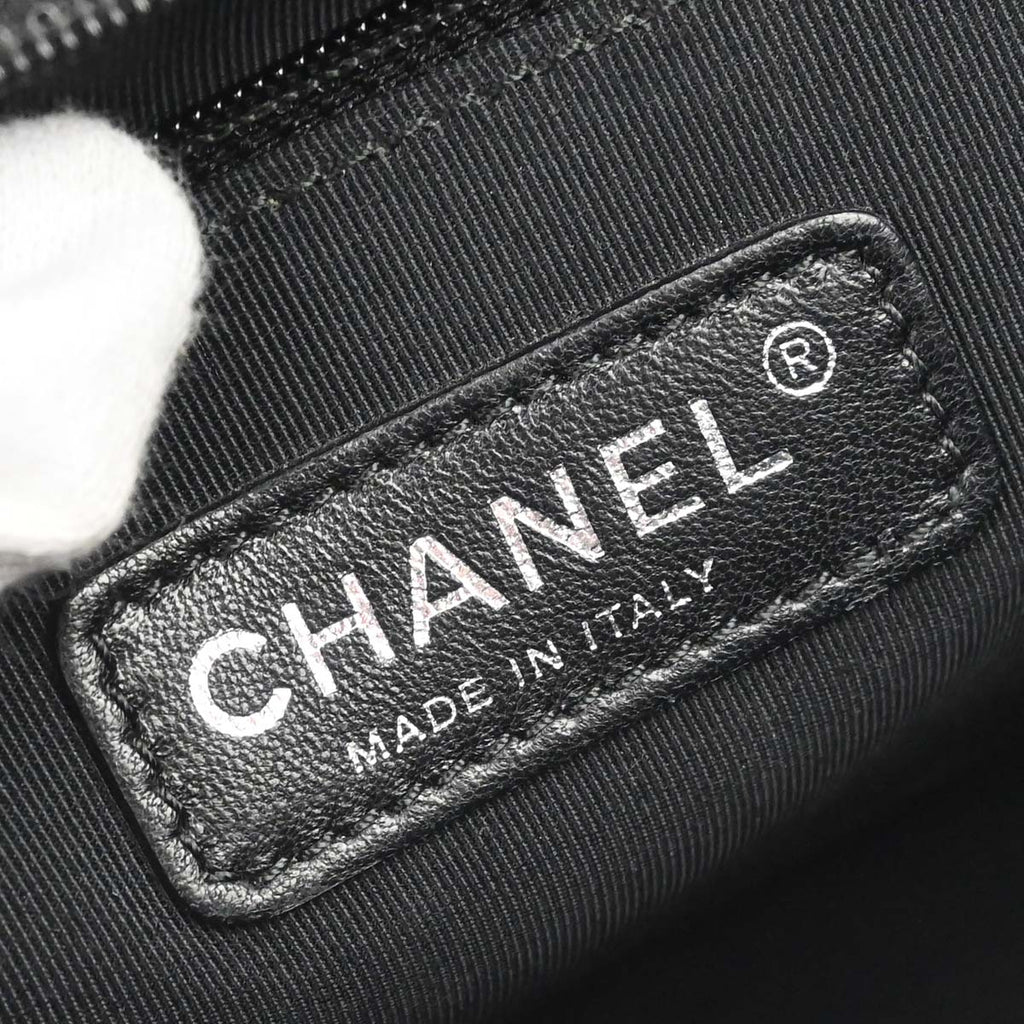 Boy Chanel 2014 Black Lambskin Medium Shoulder Bag