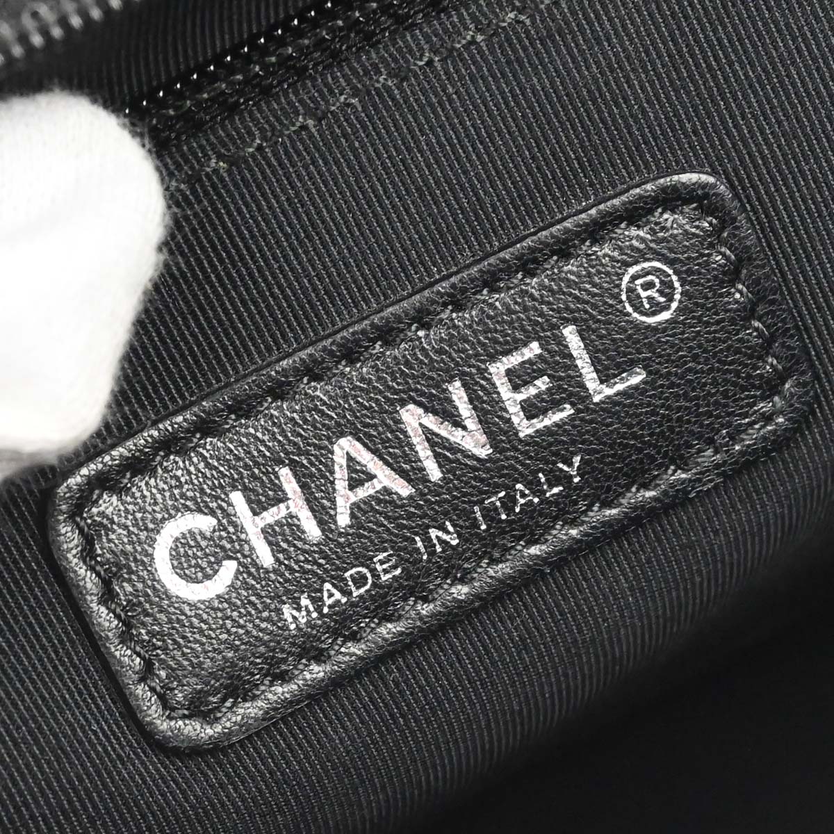 Boy Chanel 2014 Black Lambskin Medium Shoulder Bag