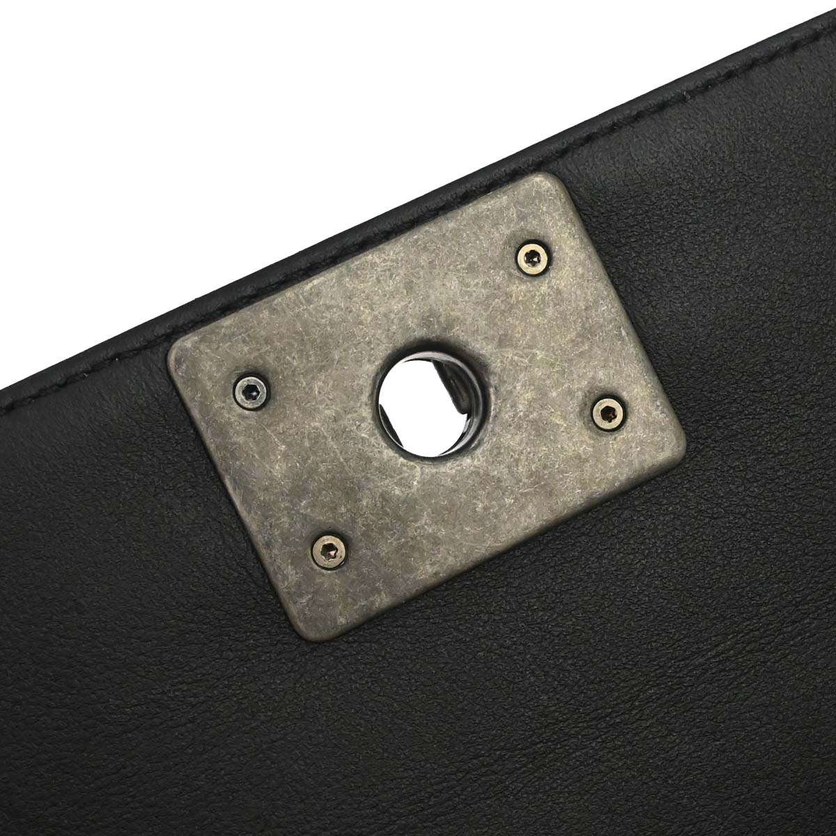 Boy Chanel Black Lambskin Medium Shoulder Bag