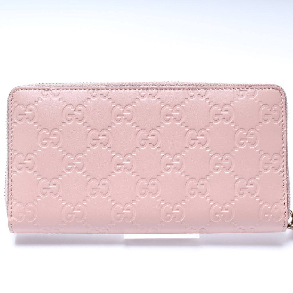 trade 388680 Bow Zip Around Wallet Guccissima
