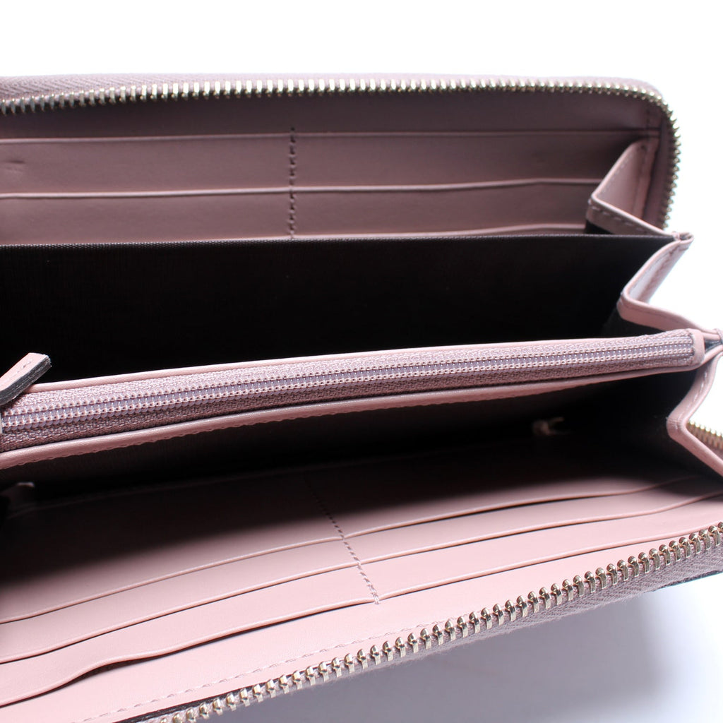 trade 388680 Bow Zip Around Wallet Guccissima