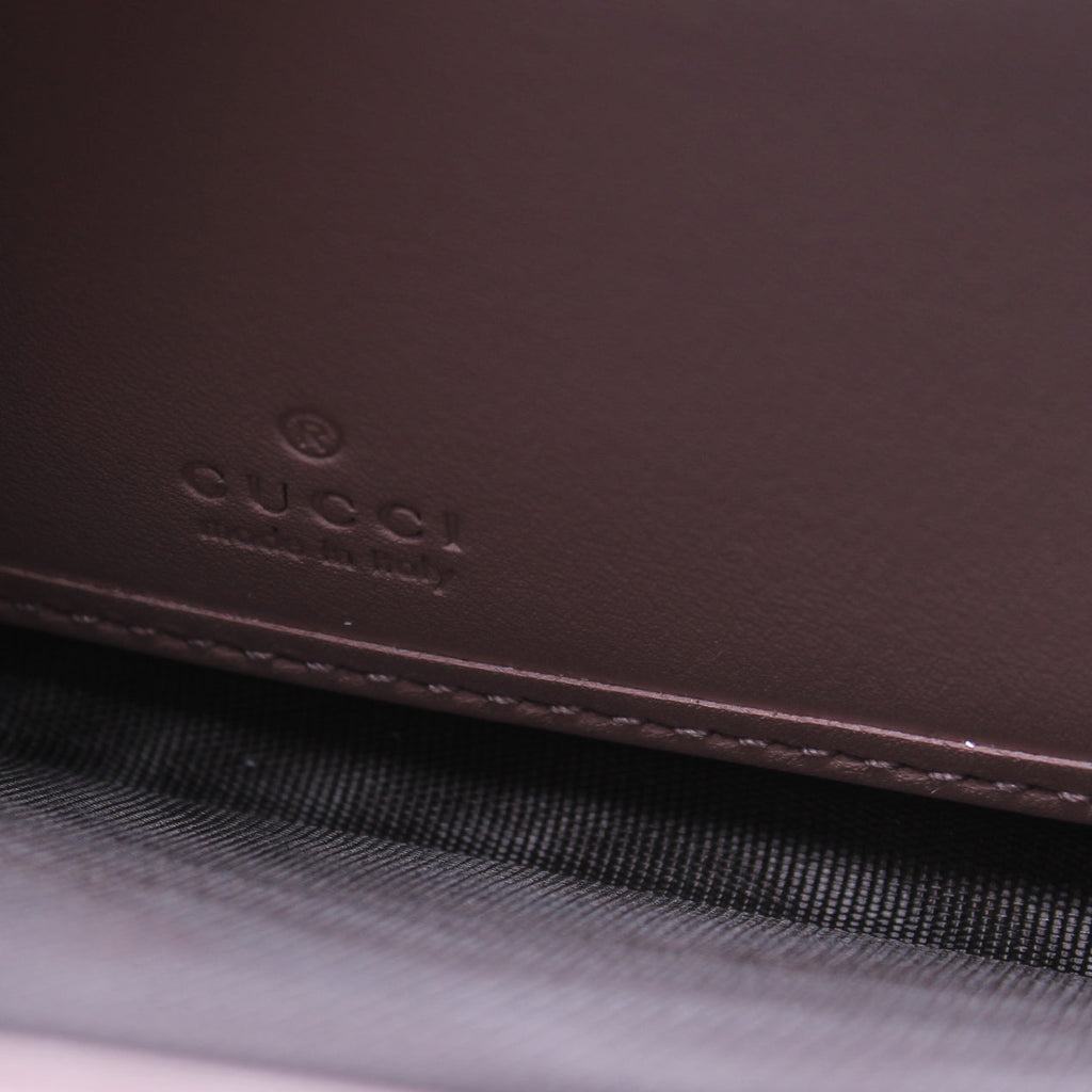 trade 388680 Bow Zip Around Wallet Guccissima