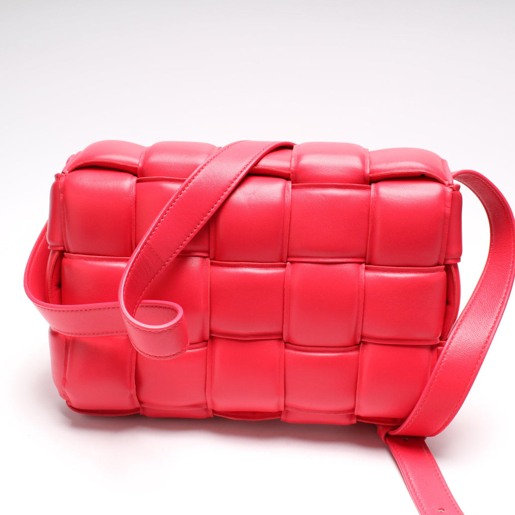 Intrecciato Padded Cassette Bag