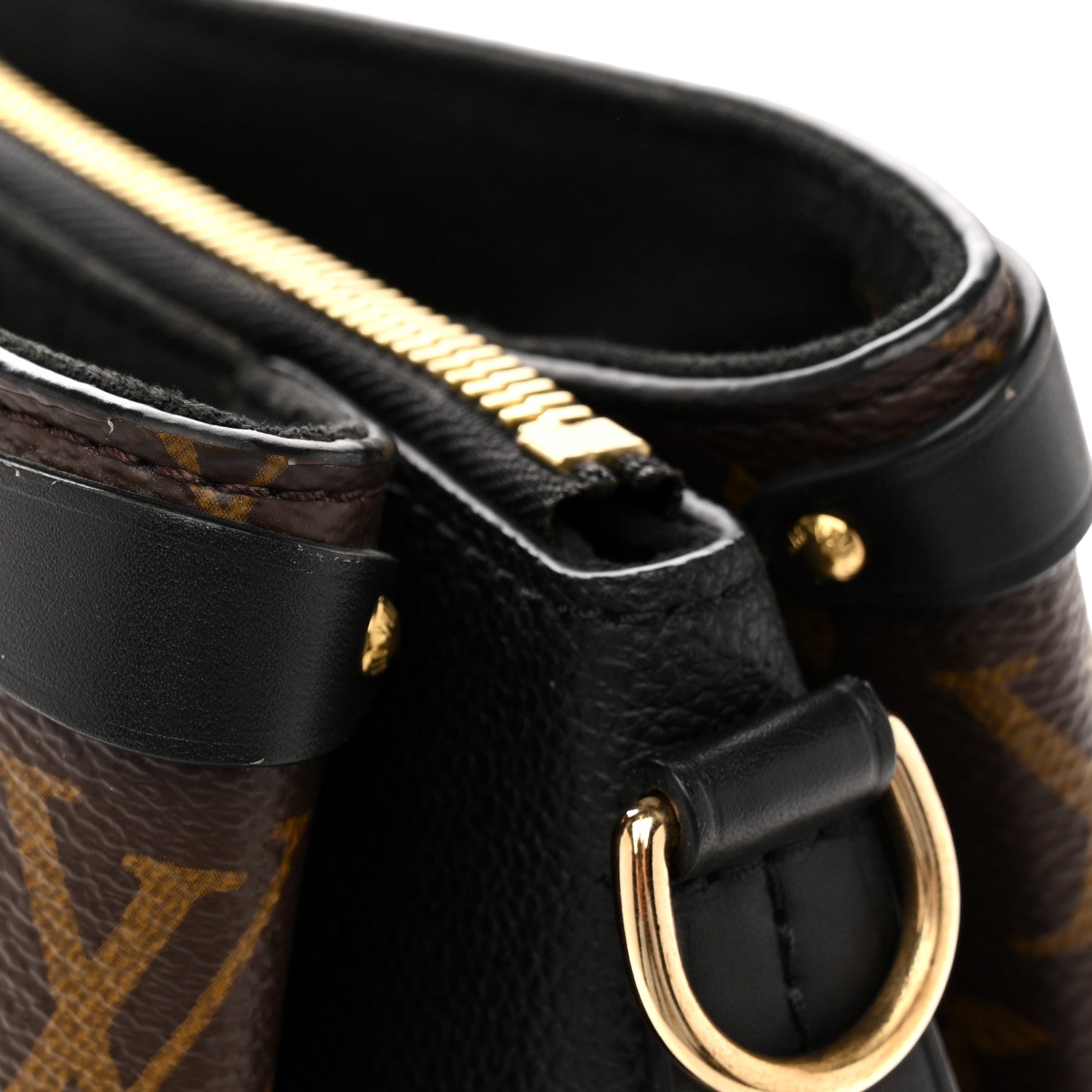 Louis Vuitton Monogram Soufflot MM Black