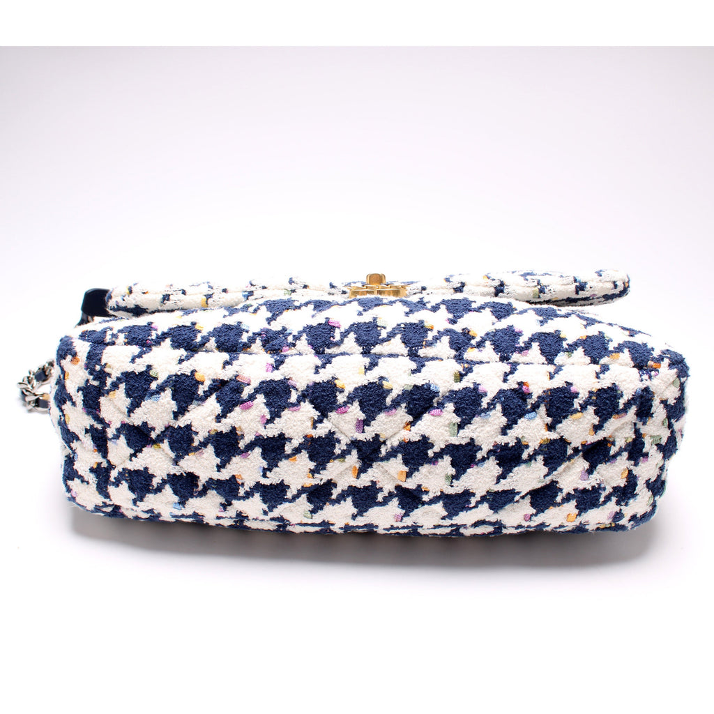 Tweed Houndstooth 19 Maxi Flap
