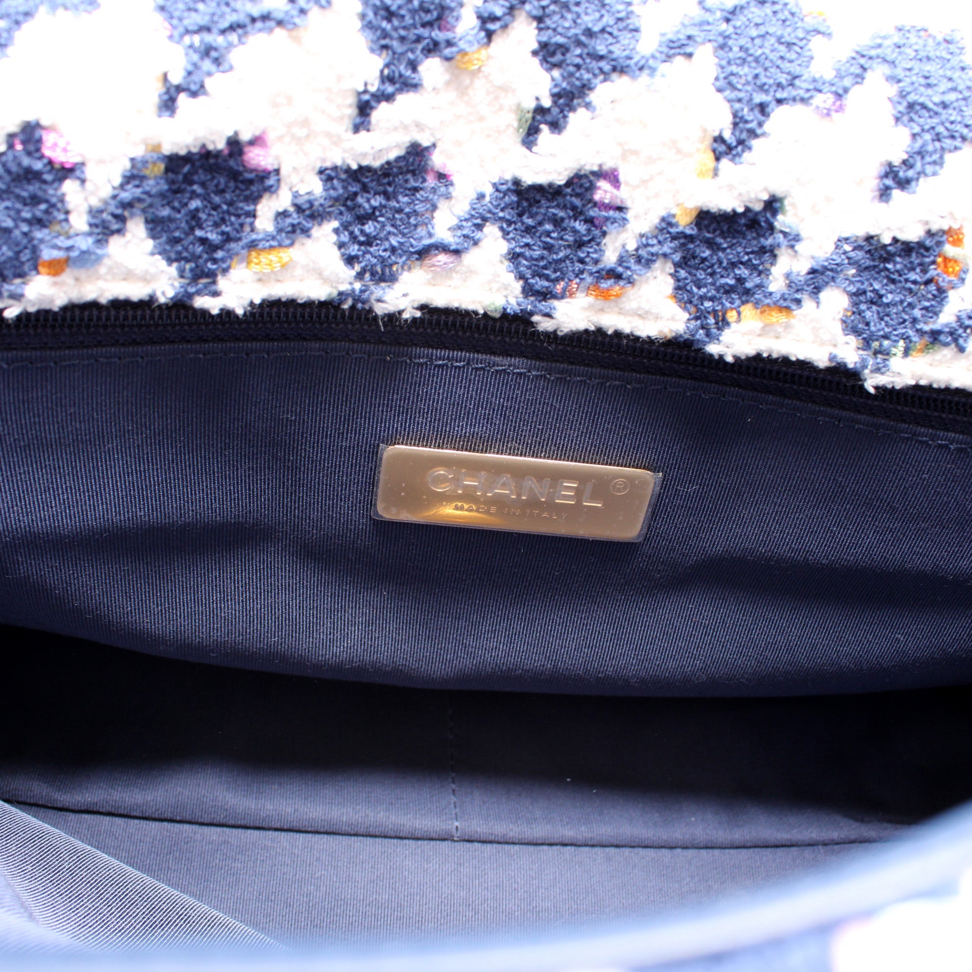 Tweed Houndstooth 19 Maxi Flap