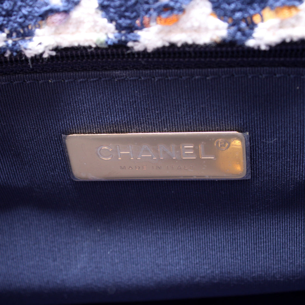 Tweed Houndstooth 19 Maxi Flap